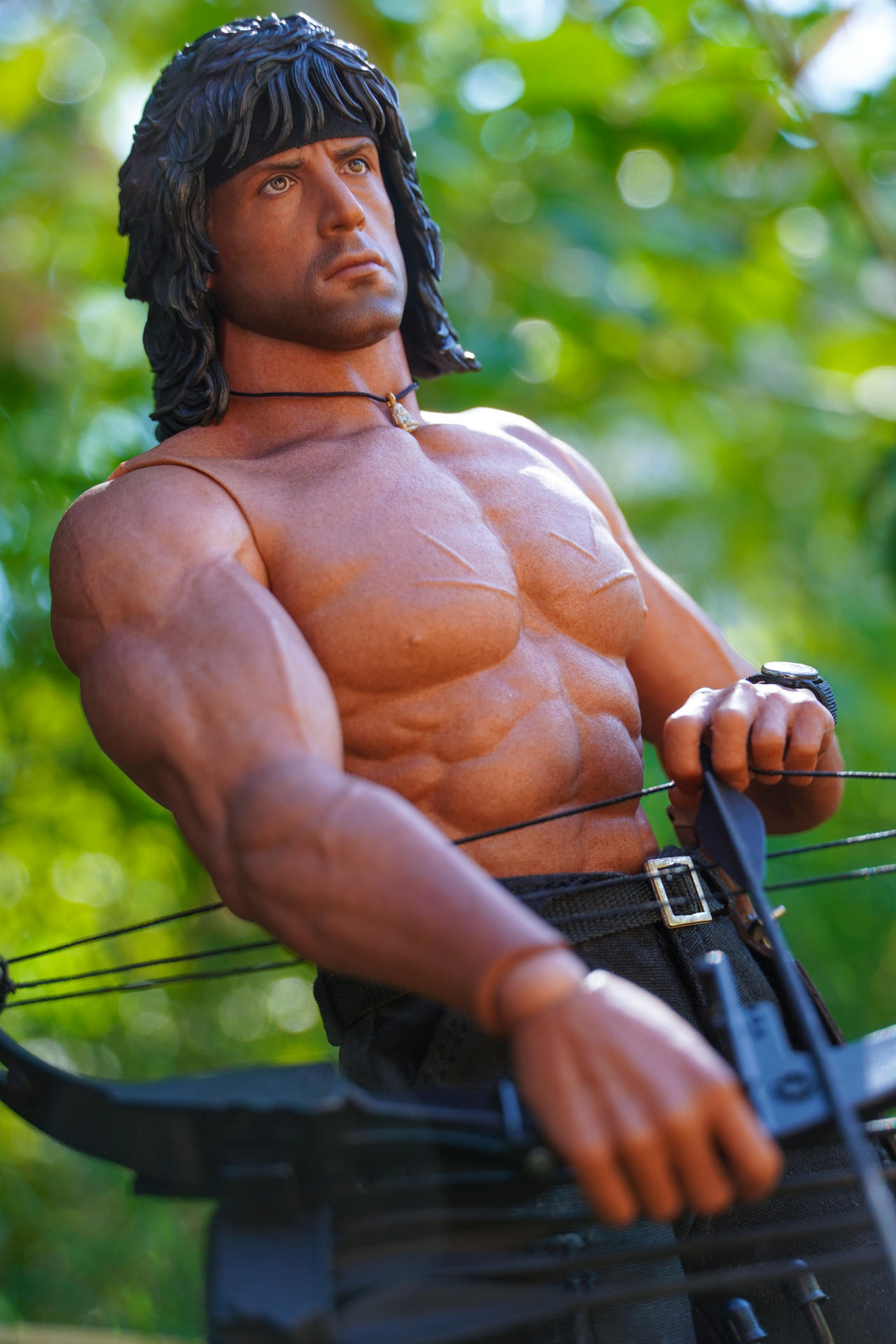 Three Zero Rambo Display Threezero Rambo by petray on DeviantArt