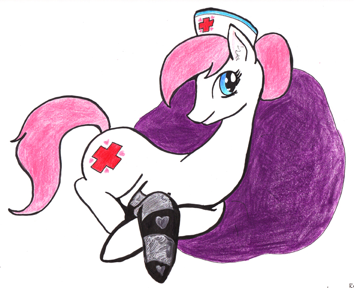 Cute Nurse Redheart