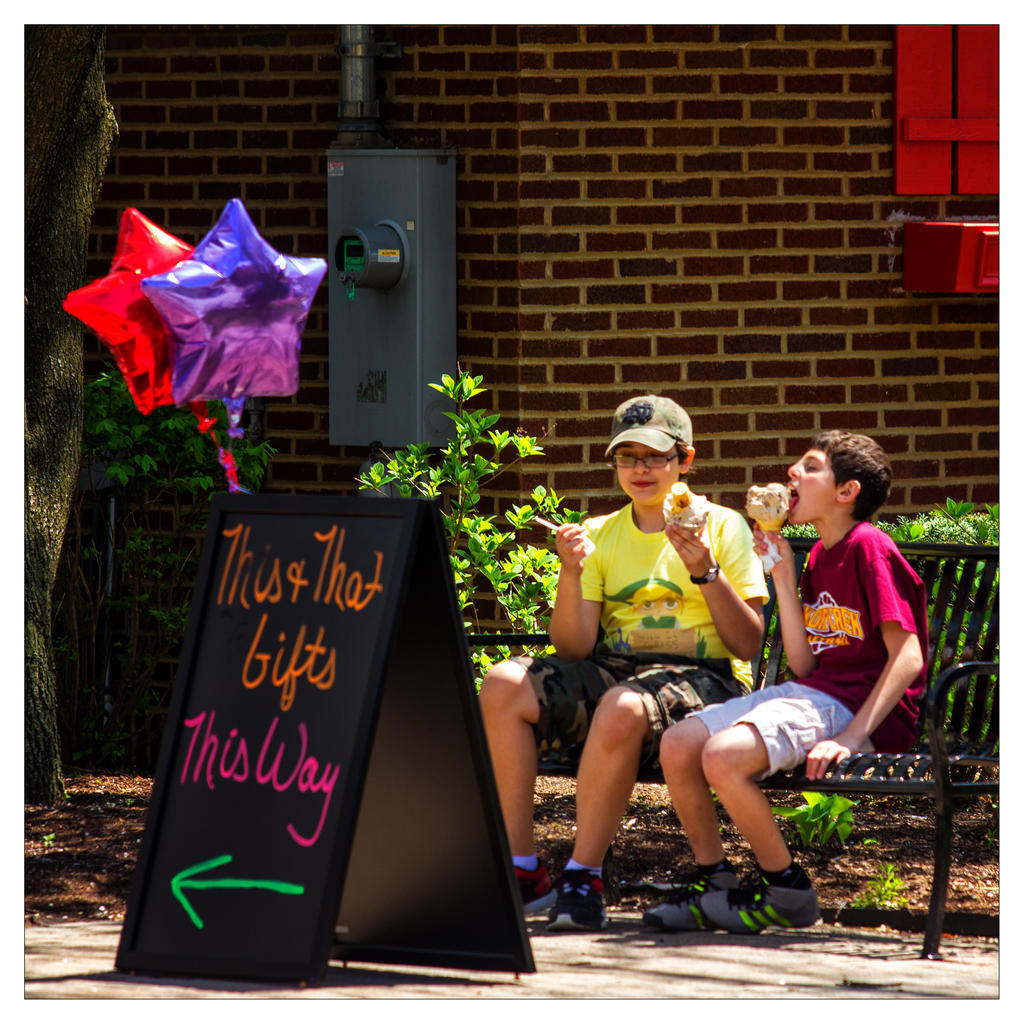 Ice Cream Near the Park