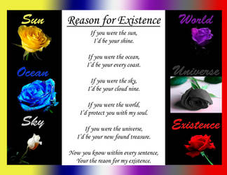 Reason for Existence Poem