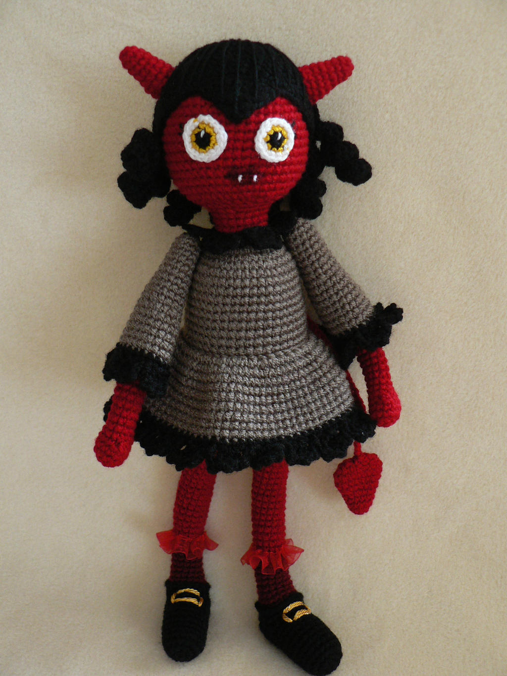 Feride Crochet Demon Doll