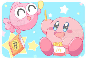 Kirby and GyopiChan