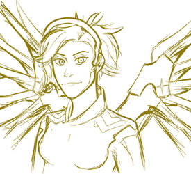 mercy sketch done at like 1 AM