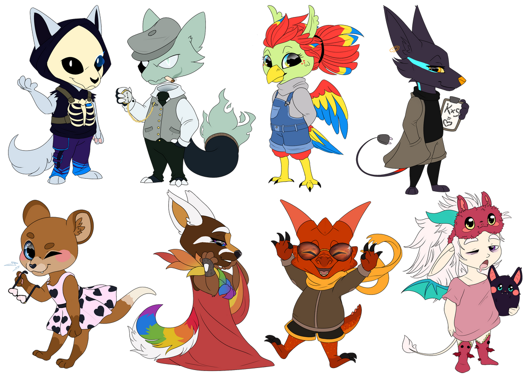 Gerald Chibi 8 Chibis by Jade-Jezebella on DeviantArt
