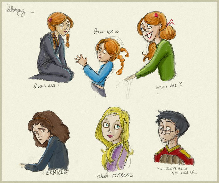 HP: Harry Potter Doodles