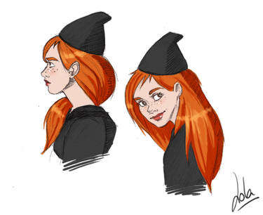 HP: Ginny Sketches 02