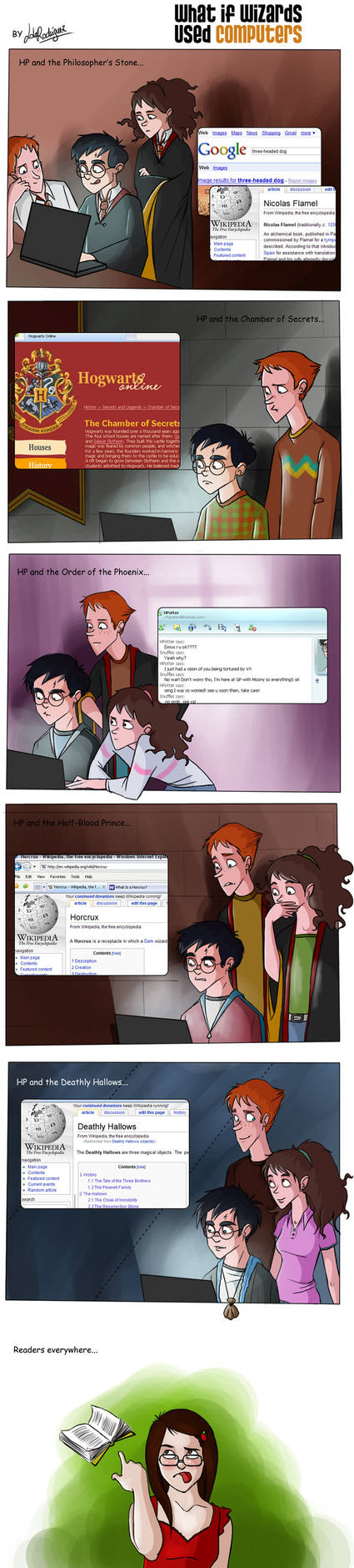 Harry Potter Comic 04 by Loleia
