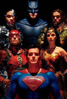 Justice League Final Textless Poster