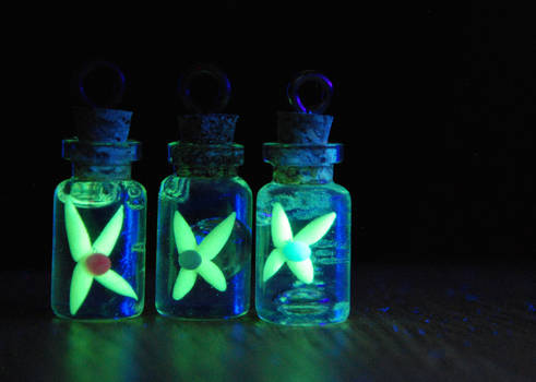 *Glowing* Legend of Zelda Inspired Fairy Bottles