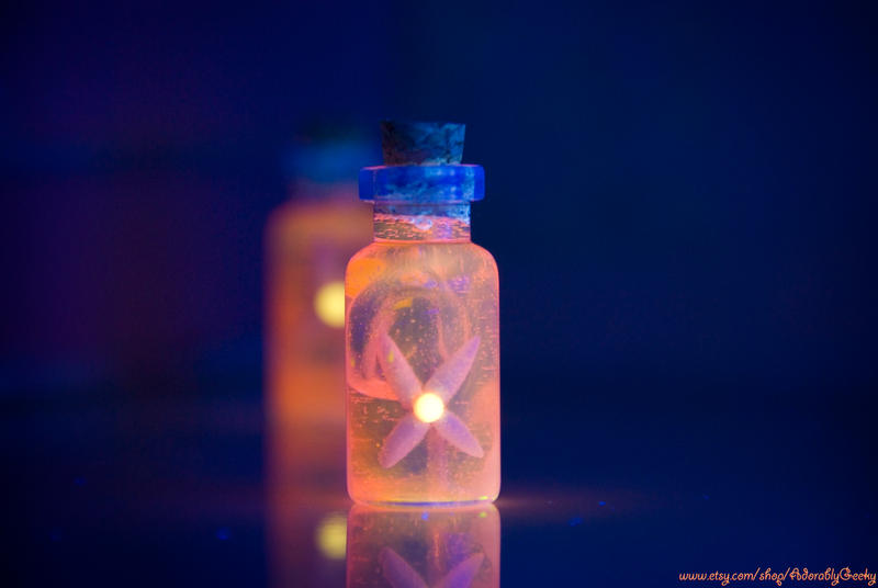Enchanted Flame Fairy Bottles