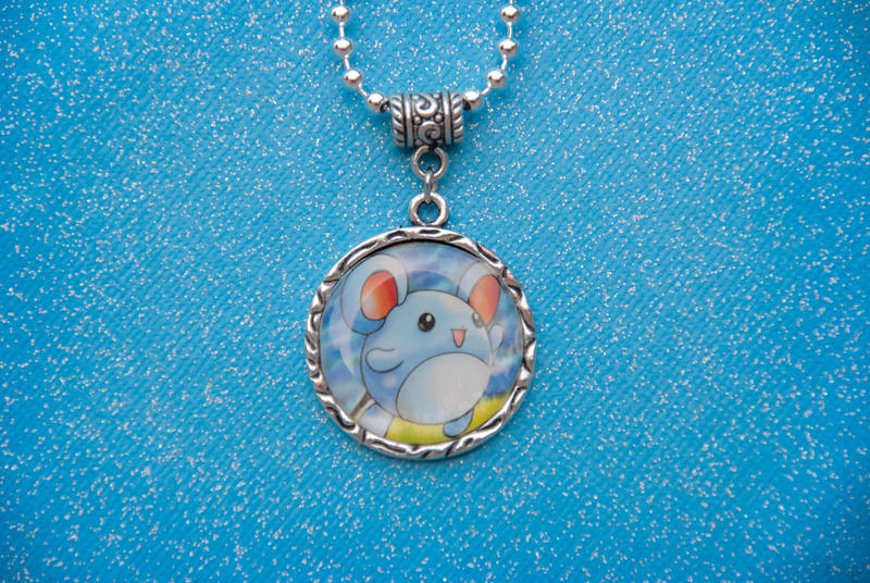 Marill Pokemon Card Necklace