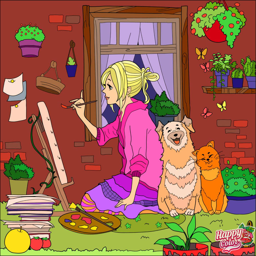 Happy Color 12 by DisneyAnimeLover on DeviantArt