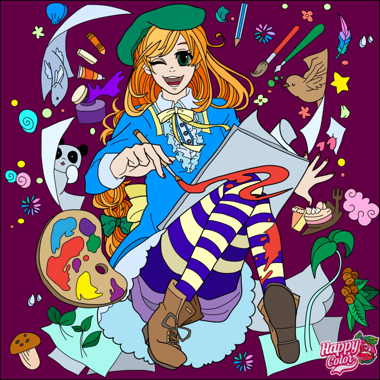 Happy Color 71 by DisneyAnimeLover on DeviantArt