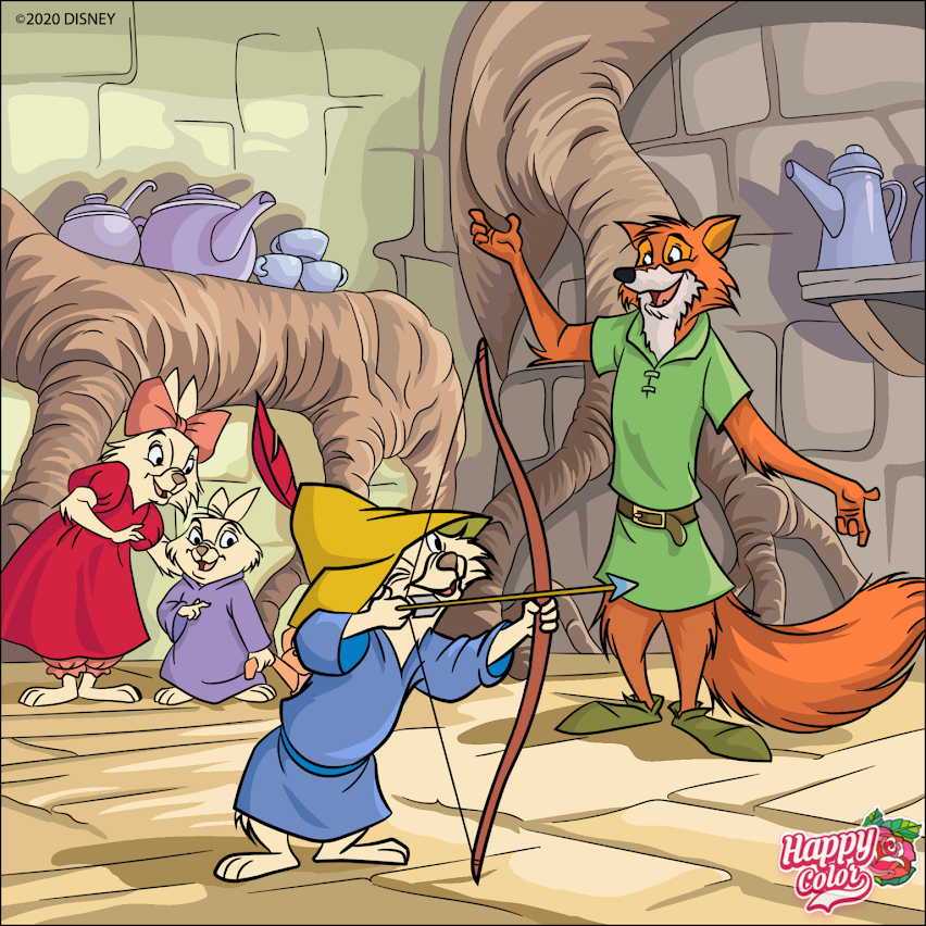 Disney Happy Color 37 by DisneyAnimeLover on DeviantArt