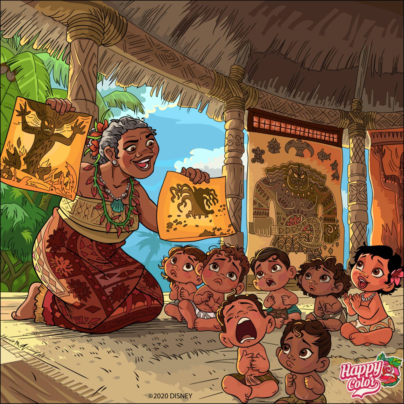 Disney Happy Color 44 by DisneyAnimeLover on DeviantArt