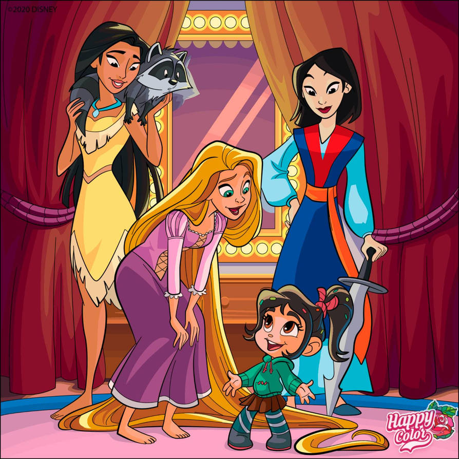 Disney Happy Color 58 by DisneyAnimeLover on DeviantArt