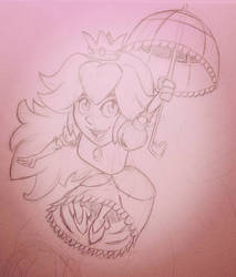 Chibi Princess Peach