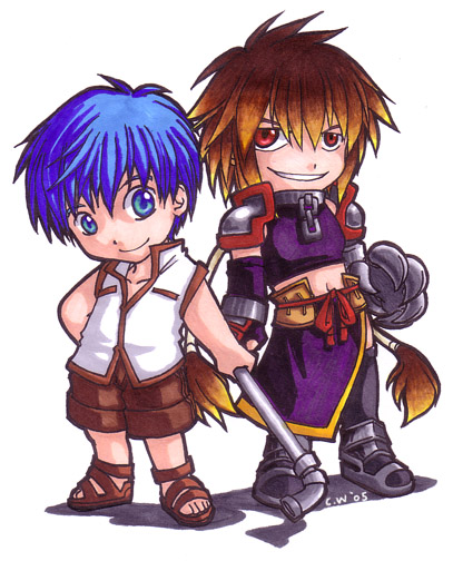 SO3: Chibi Fayt and Albel