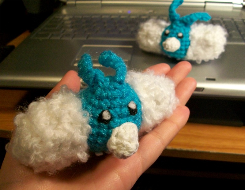 Tiny Swablu Crochet Plush