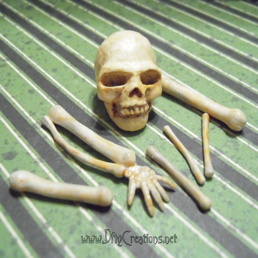 Miniature Skull and Bones