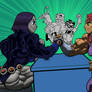 Teen Titan Annual Arm wrestling