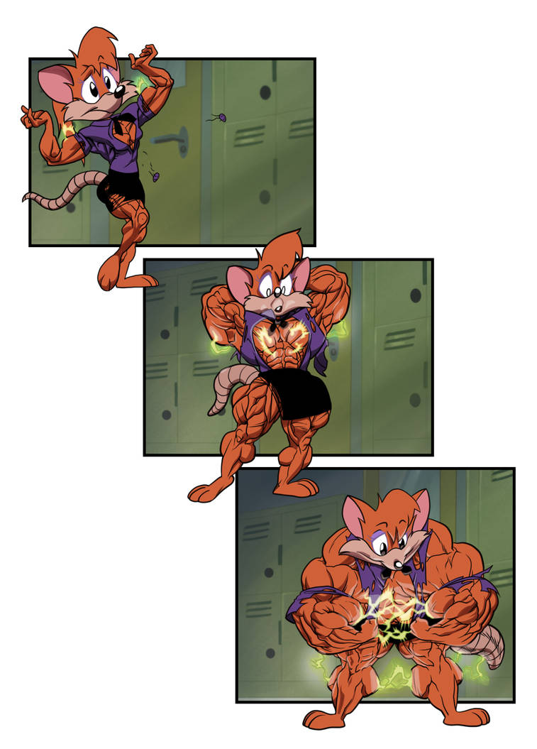 Tiny Toons Rats Not so Tiny Toon Rhubella Rat by RedSilverArtist on DeviantArt
