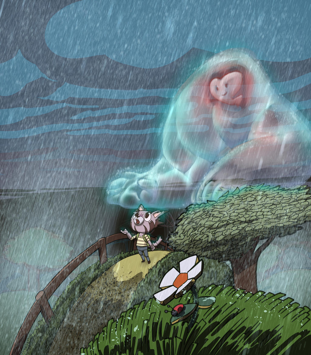 Giant Ghost by RedSilverArtist on DeviantArt