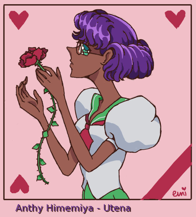 Anthy Himemiya from Revolutionary Girl Utena by emigoldbeer on DeviantArt