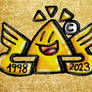 Flech logo special 25 Aniversario 1998 - 2023