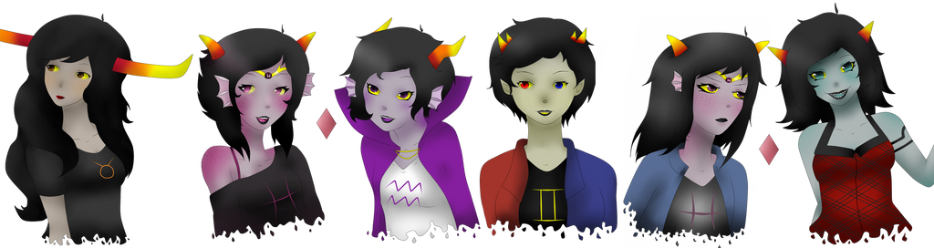 the homestuck gang