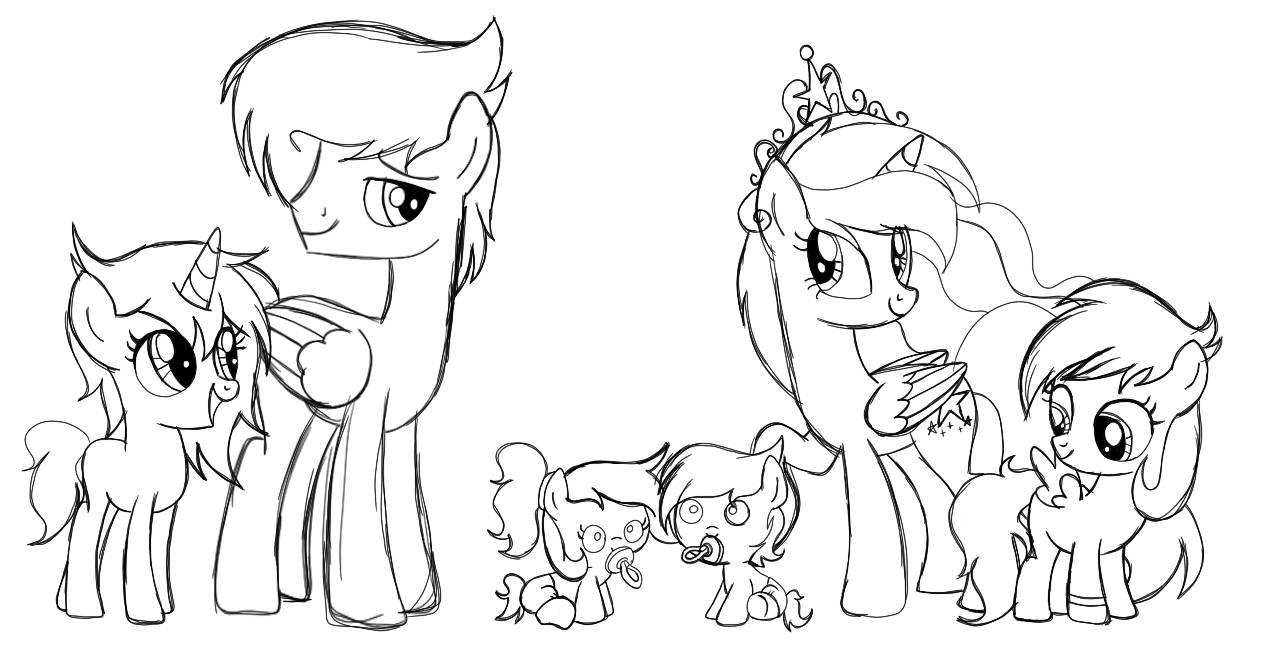 Mlp sketch by DipcificaKiraStar on DeviantArt