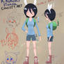 Rukia/Fionna Concept art