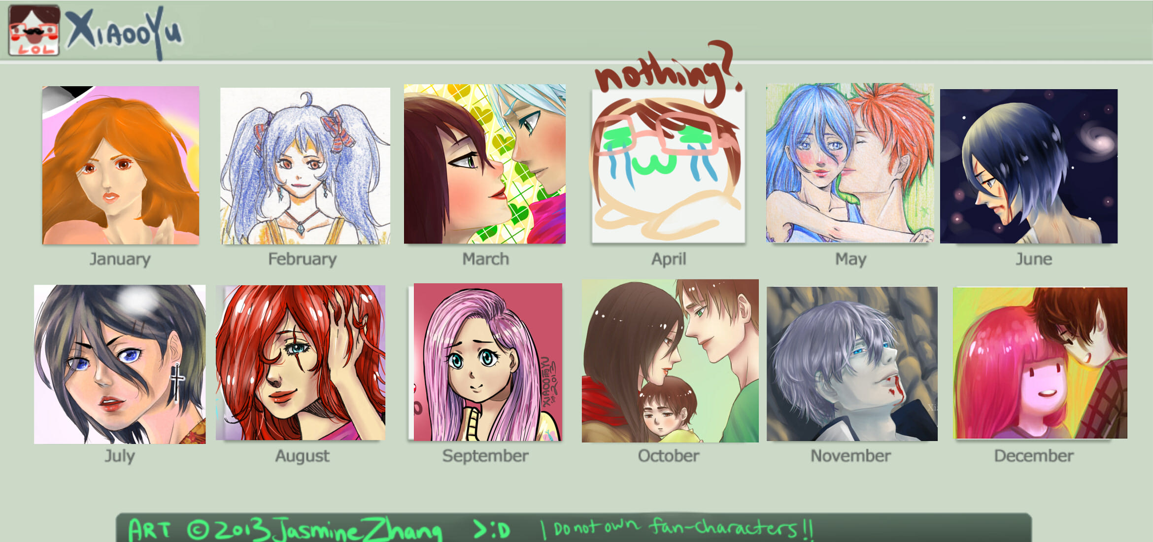 2013 ART ONE YEAR MEME