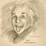 Einstein doodle