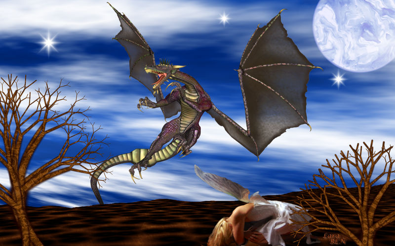 El Dragon y el Hada by LaraBLN El Dragon y el Hada by LaraBLN