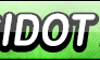 Peridot Fan Button - Alternative 4