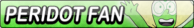 Peridot Fan Button - Alternative 2