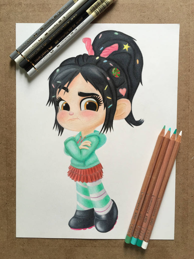 Vanellope von Schweetz Drawing by EclipsaButterfly on DeviantArt