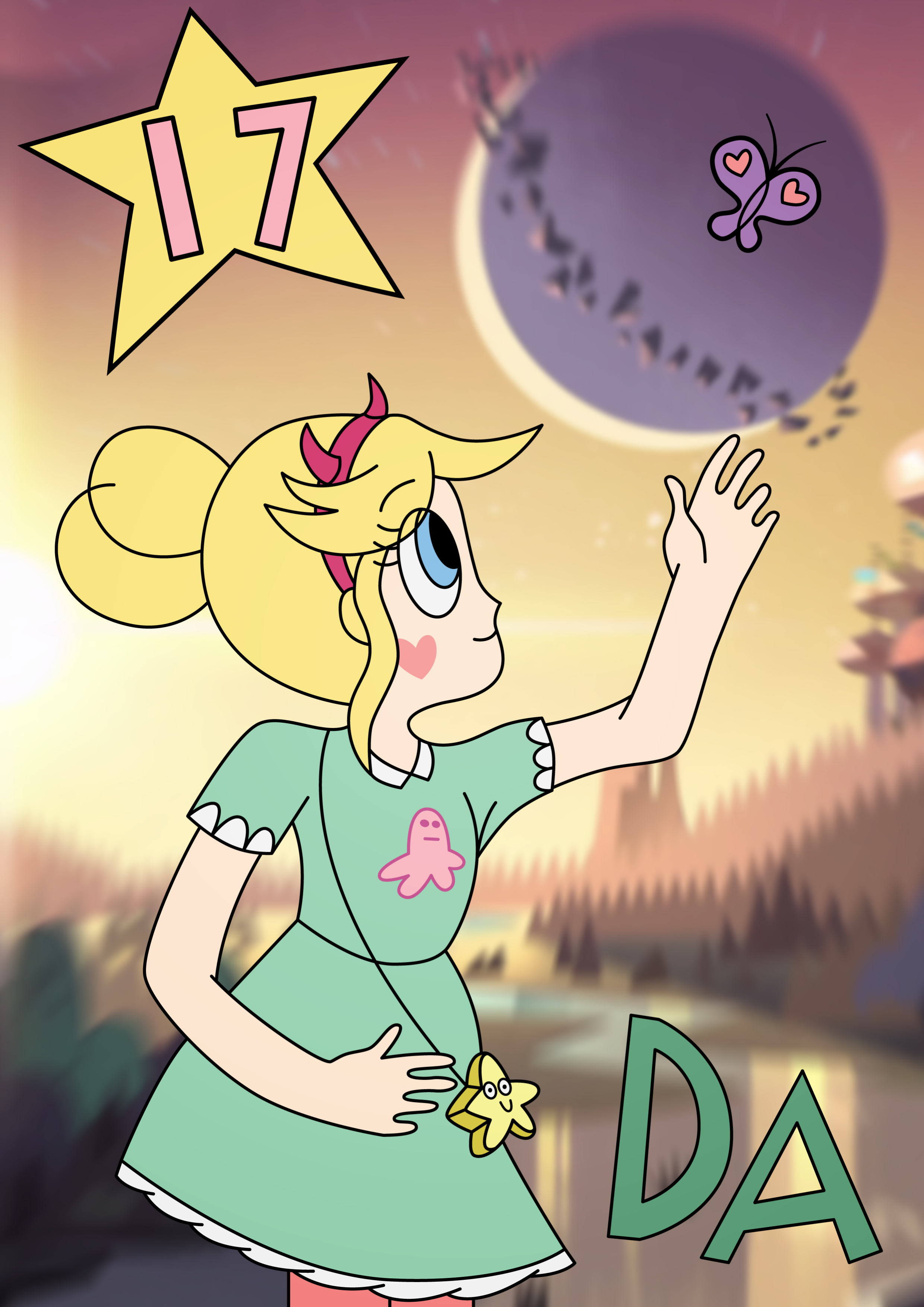 17th Birthday From Star Butterfly!