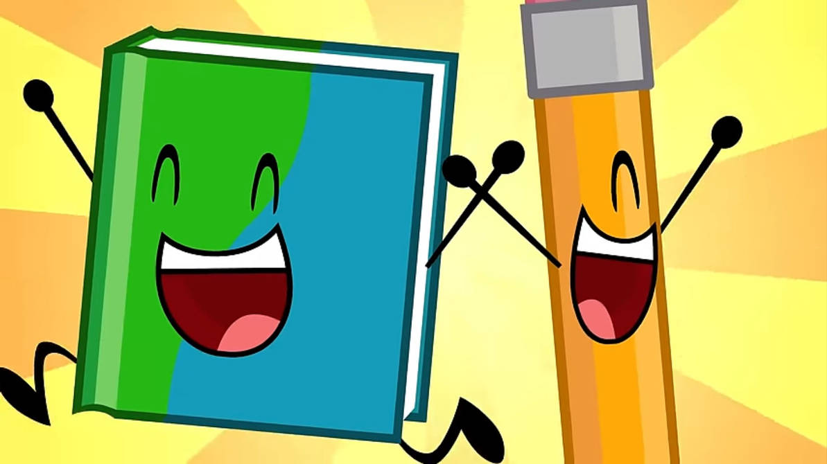 Bfdia 16 book and pencil victory dance by freesome287 on DeviantArt