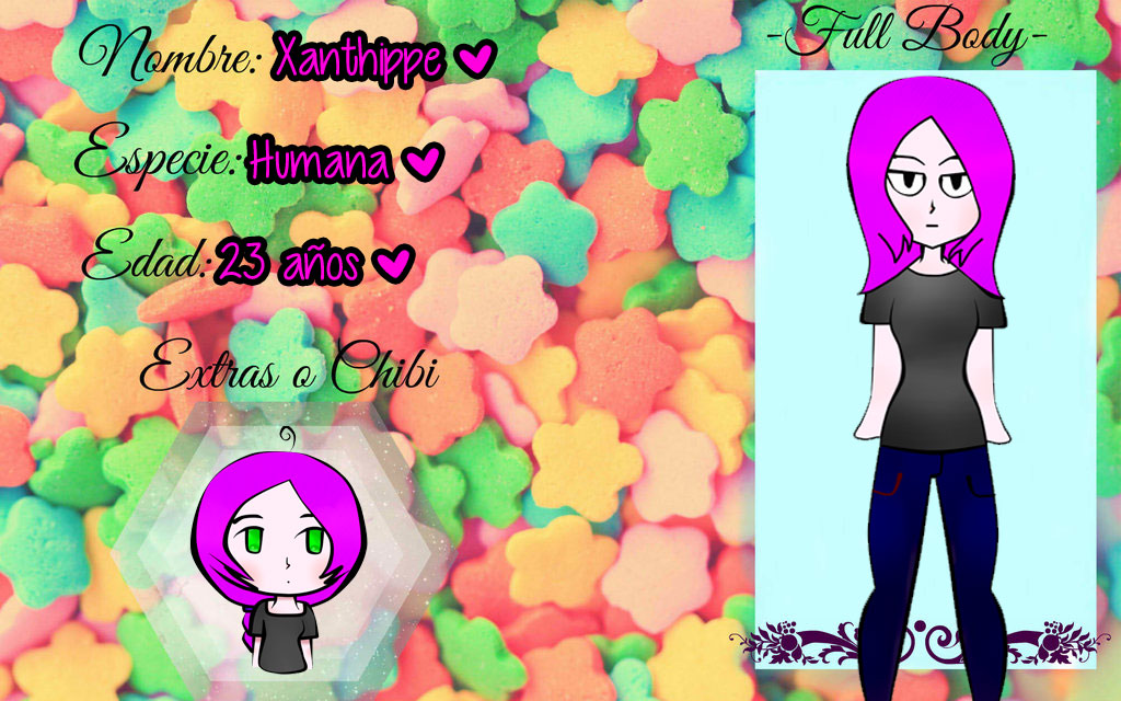 Ficha de Xanthippe. by NikkiShanita on DeviantArt