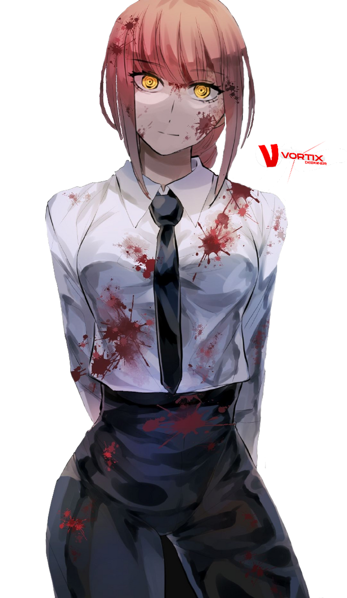 Makima render by vortixsenpai on DeviantArt