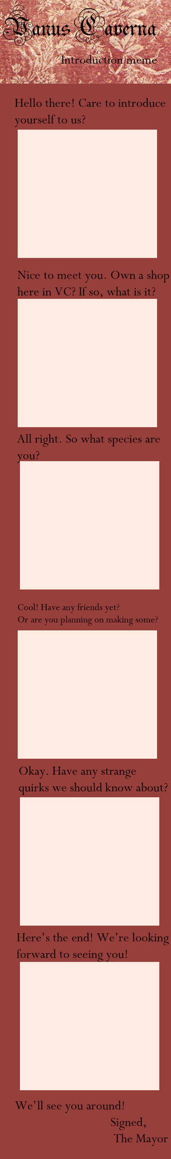 VC Introduction Meme by Kawaiipandamelon on DeviantArt