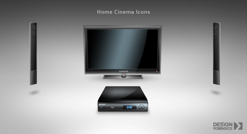 Home Cinema Icons