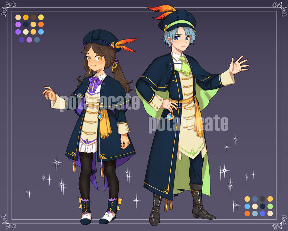 Adaptable Chacacters Adoptable Characters by pichinayu on DeviantArt