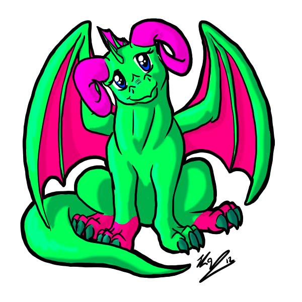 Lil Green Dragon