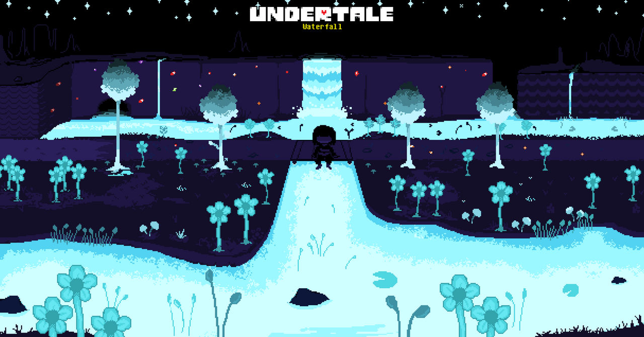 Undertale Waterfall By BadtrapBBites On DeviantArt undertale-waterfall-by-badtrapbbites-on-deviantart