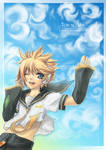 Vocaloid Len . Tori no Uta . by Yume-Rie