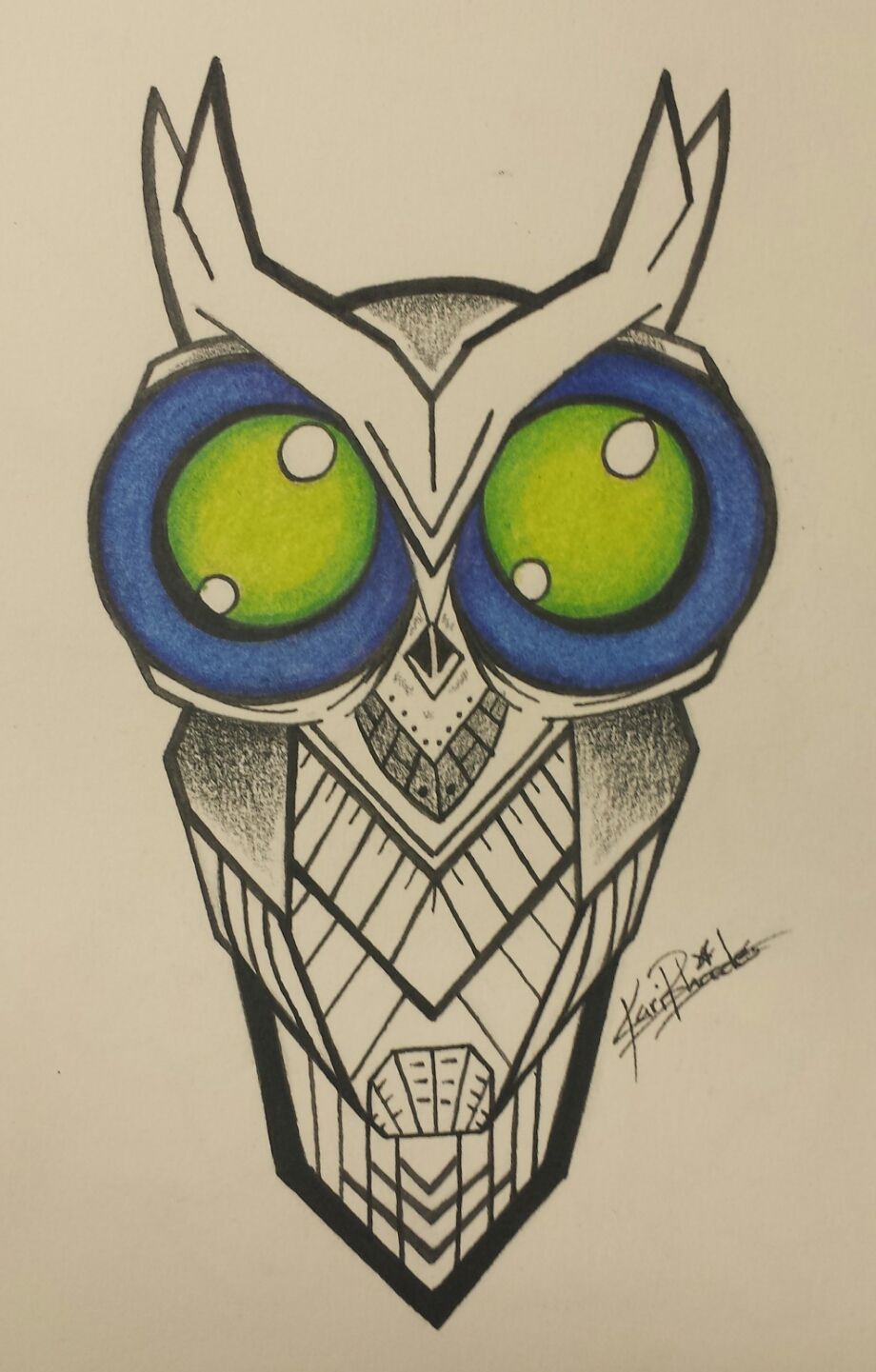 Owl tattoo