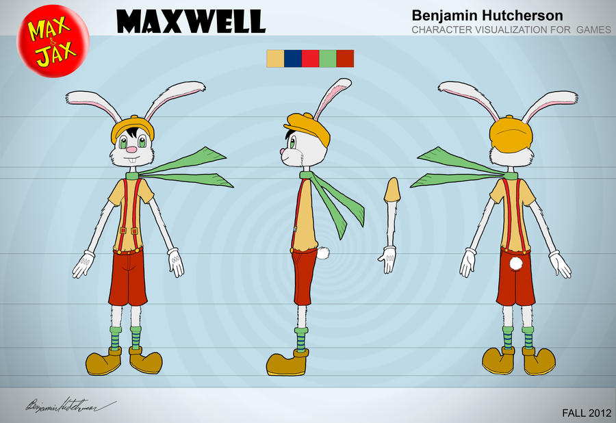 Maxwell Model Sheet by seigi91 on DeviantArt